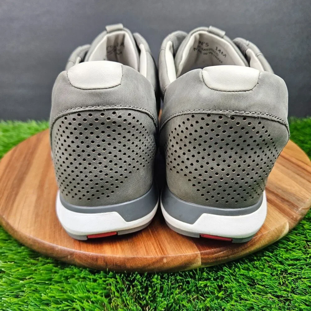 Kizik Boston Mens Size‎ 14 Gray Casual Classic Hands-Free Slip-On Shoes Sneakers